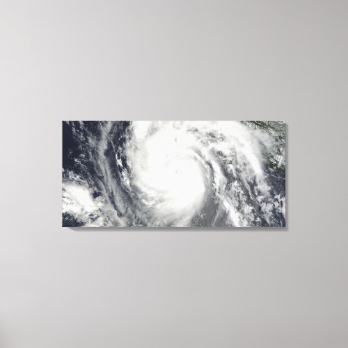 Hurricane Jimena approaching Baja California Canvas Print