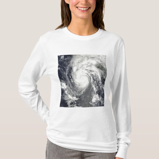 Hurricane Jimena approaching Baja California T-Shirt (Front)