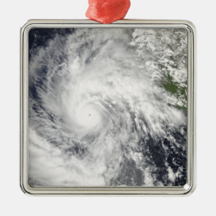 Hurricane Jimena Metal Ornament