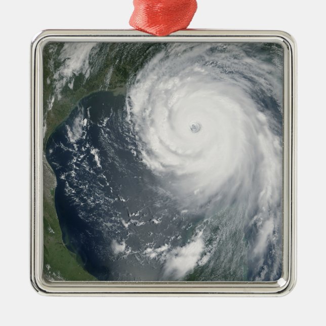 Hurricane Katrina 2 Metal Ornament (Front)