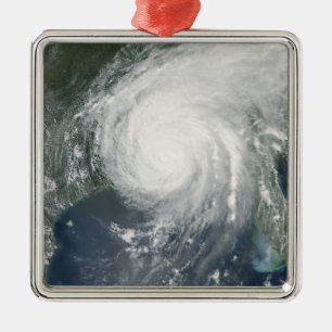 Hurricane Katrina Metal Ornament