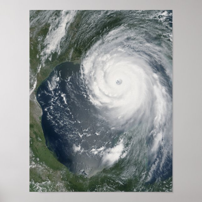Hurricane Katrina Poster (Front)