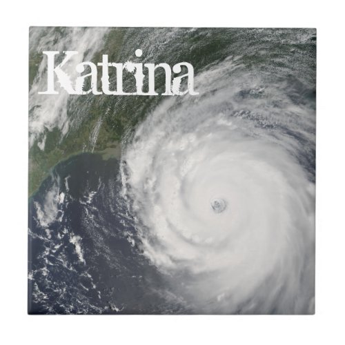 Hurricane Katrina Satellite Image August 2005 Tile