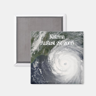 Hurricane Katrina, Satellite Image Magnet