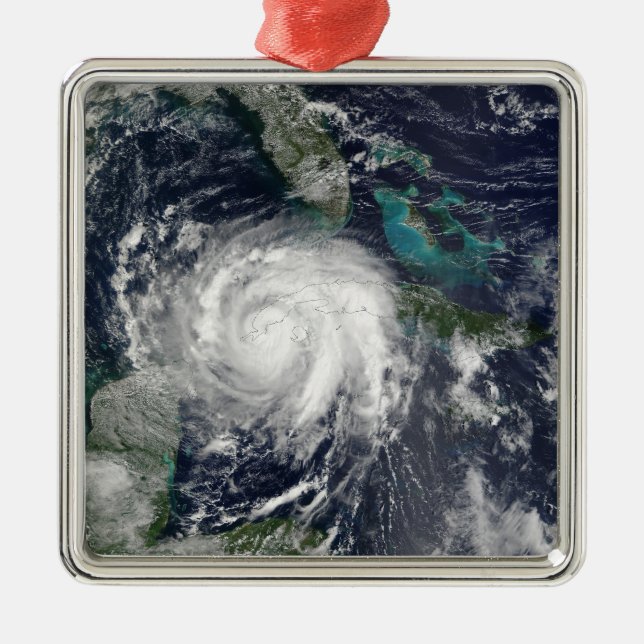 Hurricane Lili 4 Metal Ornament (Front)