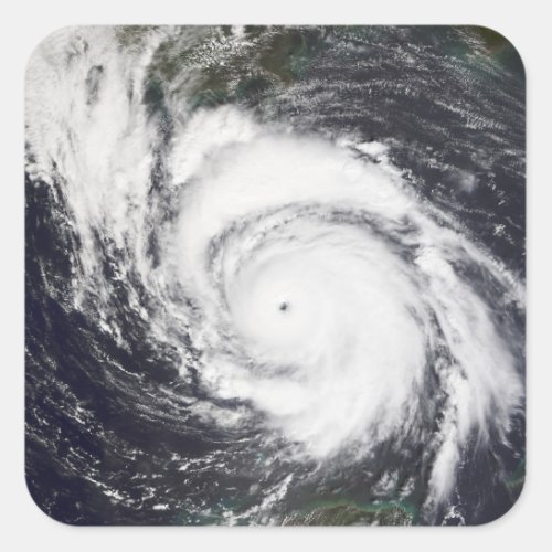 Hurricane Lili 5 Square Sticker