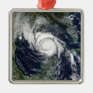Hurricane Lili Metal Ornament