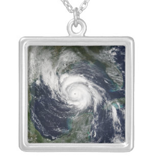 Hurricane Lili Silver Plated Necklace