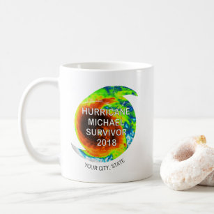 HURRICANE MICHAEL SURVIVOR 2018   City, State Coffee Mug