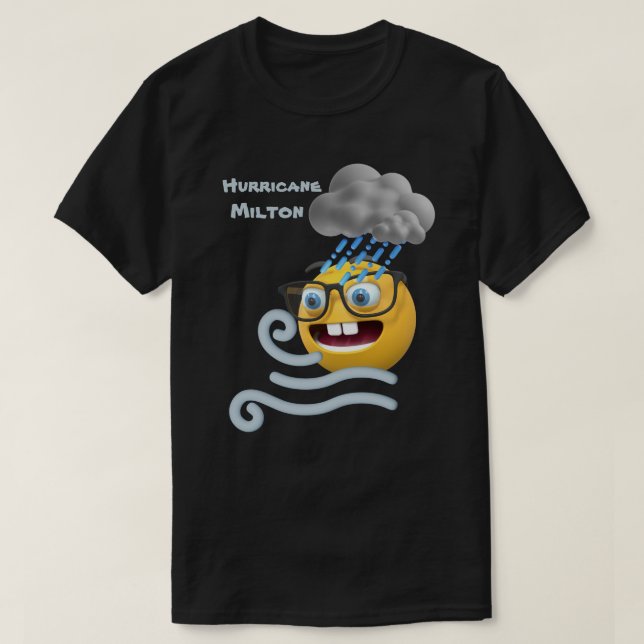 Hurricane Milton Survivor Florida Storm T-Shirt (Design Front)