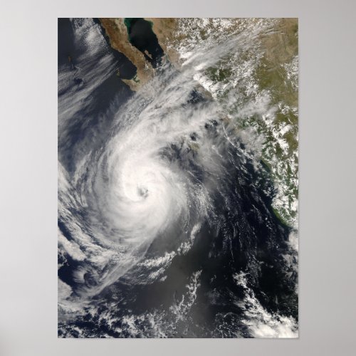 Hurricane Norbert off Mexico 2 Poster