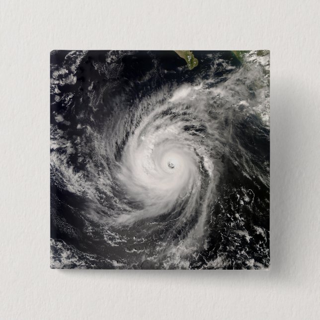 Hurricane Norbert off Mexico Button (Front)
