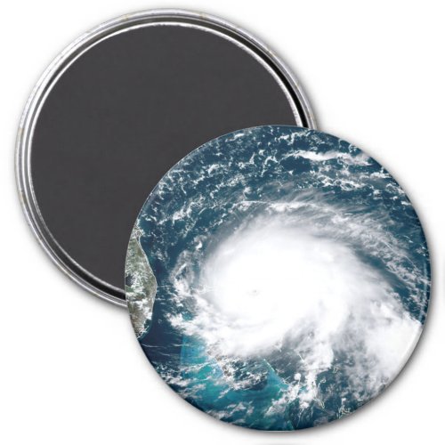 Hurricane off the coast of Florida     Magnet