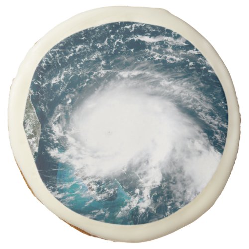 Hurricane off the coast of Florida  Sugar Cookie