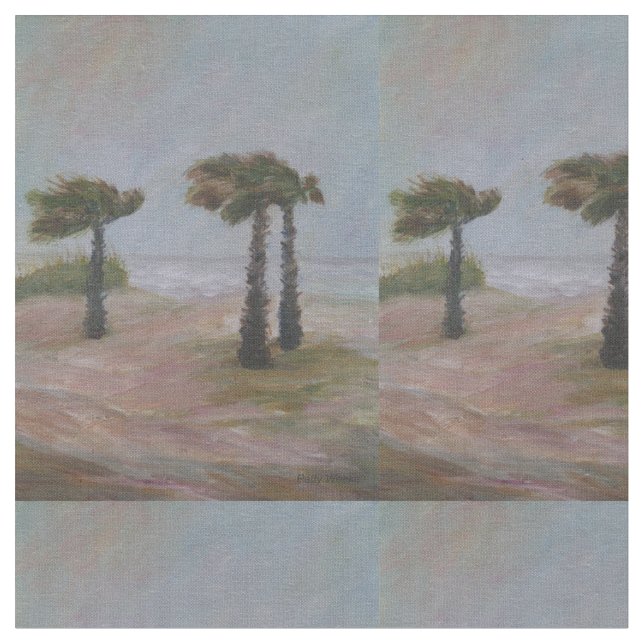 HURRICANE PALMS FABRIC (Close Up)
