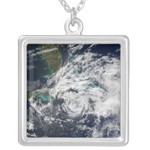 Hurricane Paloma 2 Silver Plated Necklace