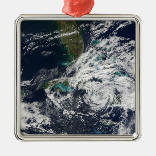 Hurricane Paloma 3 Metal Ornament