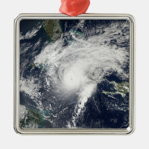 Hurricane Paloma Metal Ornament