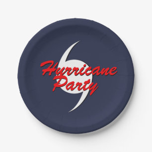 Hurricane Party Your Colors Paper Plates