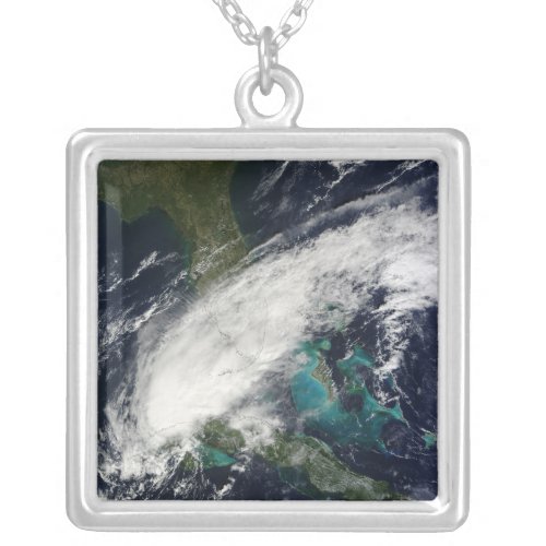 Hurricane Paula 2 Silver Plated Necklace