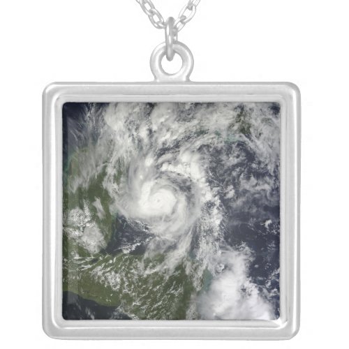 Hurricane Paula Silver Plated Necklace