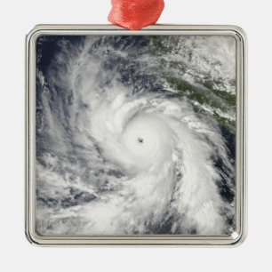Hurricane Rick Metal Ornament