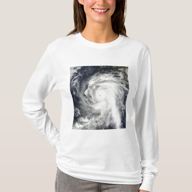 Hurricane Rick southwest of Baja California T-Shirt (Front)