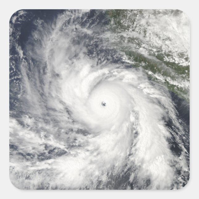 Hurricane Rick Square Sticker (Front)