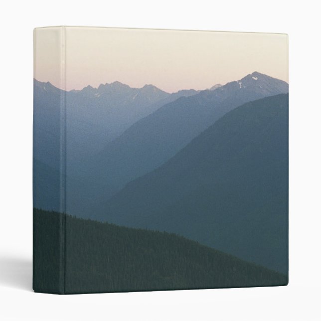 Hurricane Ridge 3 Ring Binder (Front/Spine)