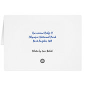 Hurricane Ridge II Cards (Back Horizontal)
