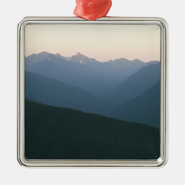 Hurricane Ridge Metal Ornament (Front)