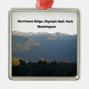 Hurricane Ridge, Olympic National Park, WA Metal Ornament