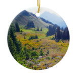 Hurricane Ridge Trail Ceramic Ornament