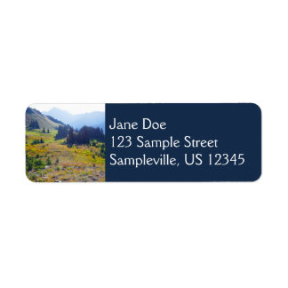 Hurricane Ridge Trail Label