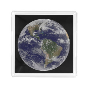 Hurricane Sandy Along The East Coast Of The Us. 2 Acrylic Tray