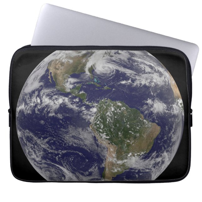 Hurricane Sandy Along The East Coast Of The Us. 2 Laptop Sleeve (Front)