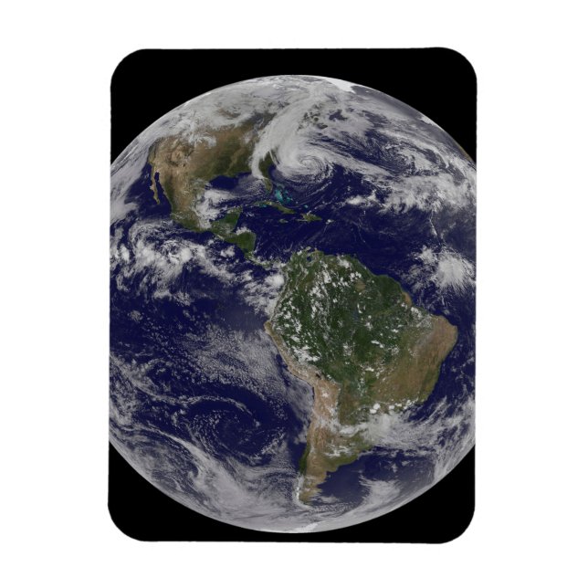 Hurricane Sandy Along The East Coast Of The Us. 2 Magnet (Vertical)