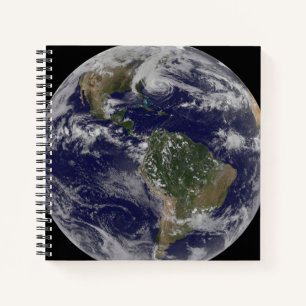 Hurricane Sandy Along The East Coast Of The Us. 2 Notebook