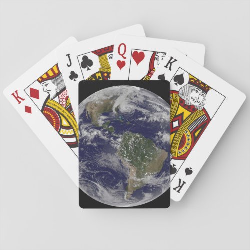 Hurricane Sandy Along The East Coast Of The Us 2 Poker Cards