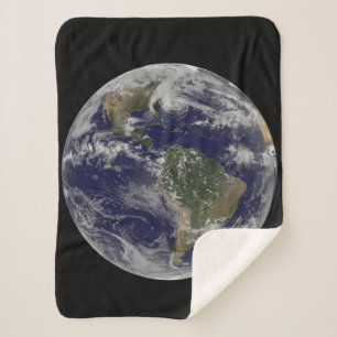 Hurricane Sandy Along The East Coast Of The Us. 2 Sherpa Blanket