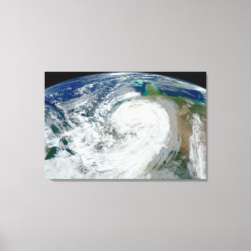 Hurricane Sandy Along The East Coast Of The Us 3 Canvas Print
