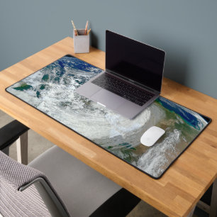 Hurricane Sandy Along The East Coast Of The Us. 3 Desk Mat