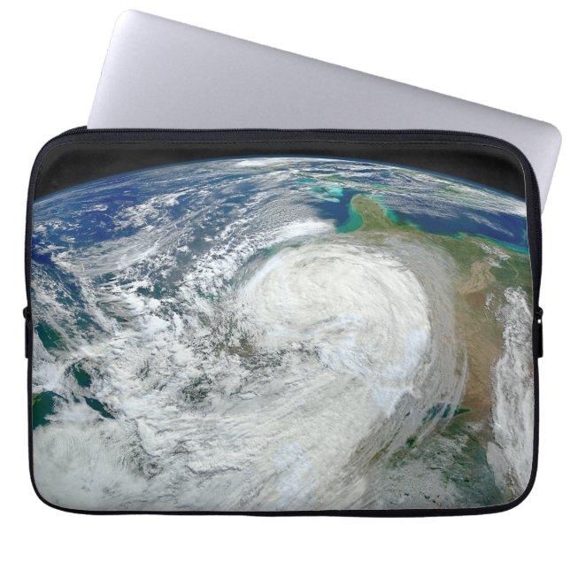 Hurricane Sandy Along The East Coast Of The Us. 3 Laptop Sleeve (Front)