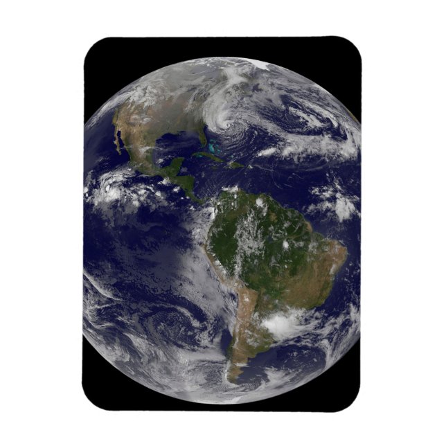 Hurricane Sandy Along The East Coast Of The Us. Magnet (Vertical)