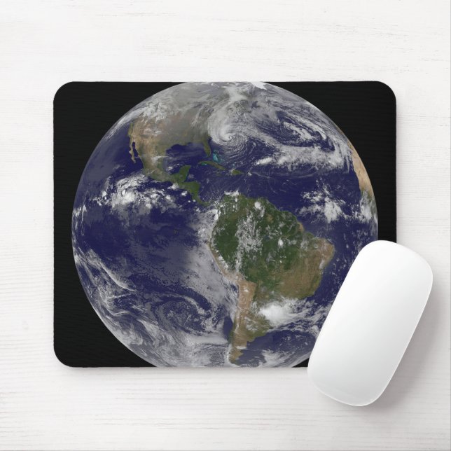 Hurricane Sandy Along The East Coast Of The Us. Mouse Pad (With Mouse)