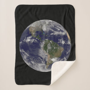 Hurricane Sandy Along The East Coast Of The Us. Sherpa Blanket