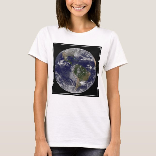 Hurricane Sandy Along The East Coast Of The Us. T-Shirt (Front)