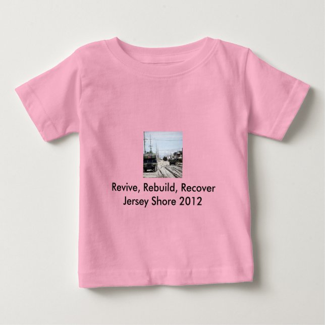Hurricane Sandy Baby T-Shirt (Front)