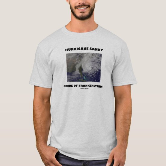 Hurricane Sandy Bride Of Frankenstorm T-Shirt