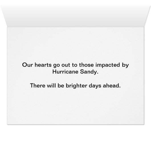 Hurricane Sandy Love Dove (Inside Horizontal (Bottom))